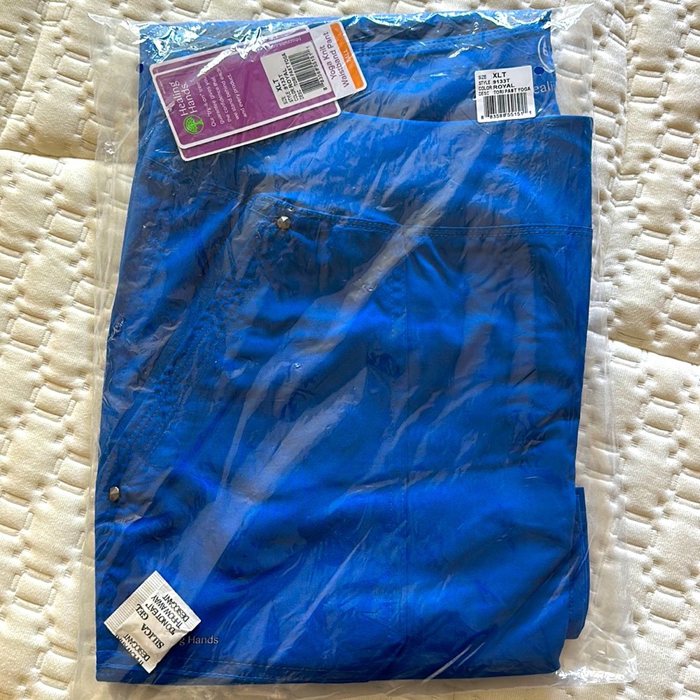 Healing Hands Yoga Knit Waistband SCRUBS pant